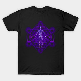 Sacred Human Body and Geometry T-Shirt